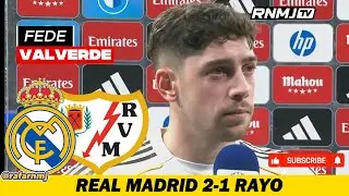 Declaraciones de VALVERDE Post Real Madrid 2-1 Rayo Vallecano (hoy)