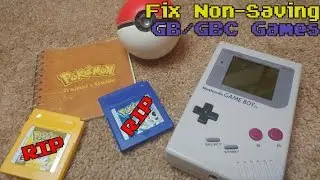 So Your Pokemon Game Doesn't Save? How to Change Gameboy Battery