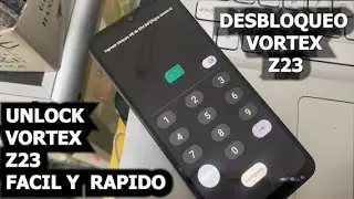DESBLOQUEO DE RED VORTEX Z23 CON NCK / UNLOCK VORTEX Z23 FACIL Y RAPIDO