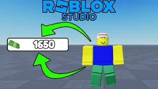 How to make cash GUI in Roblox Studio