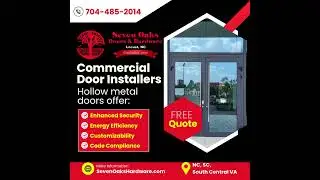 Strength and Security: Hollow Metal Doors and Frames Across South Carolina and North Carolina