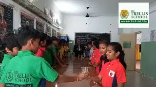 The place where the children learn by doing activities only @ The Trellis school. Anantapur.