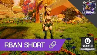 Short Hair Physics | RBAN Short Chains | #UE5