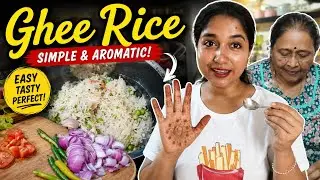 Yummy Tasty Ghee rice by Baby aunty Authentic #FoodRecipe #IndianFood Home style Cooking  ✨🤘🏼💚🤤 #Veg