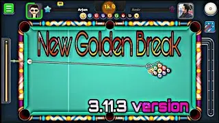 8 POOL BALL NEW GOLDEN BREAK WITH FANATIC CUE||8 POOL BALL 2017||90% working 😅