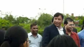 L N Mittal's Visit to LNMIIT.MOV