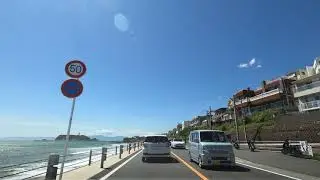 【4K車載動画】湘南海沿いドライブ/Shonan  drive