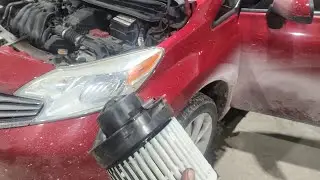 2014 Nissan Versa blower motor replacement