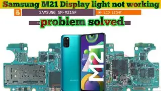 Samsung M21 Display light not working problem solution|#thesoilboy