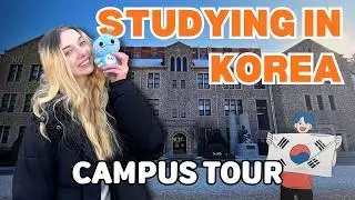 Изучение кино в Корее (GKS) 🎬 | Экскурсия по кампусу Университета Чунг-Анг