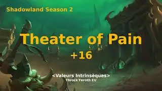 [WoW guild run] Theater of Pain S2+16, brewmaster monk PoV with eye tracking