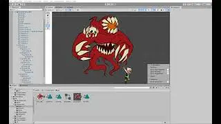 BossAnimations -- Float/Walk, Idle, Roar