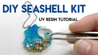 DIY Seashell Kit, UV Resin Tutorial