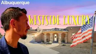 Touring a Custom Westside Luxury Home in the Volcano Cliffs Subdivision, in Albuquerque NM