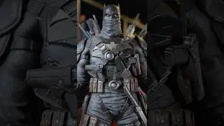 Batman WITH GUNS 😲 The Grim Knight Batman Statue Unboxing