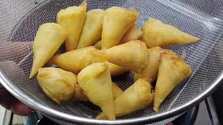SWEET POTATO NEW RECIPE! SUPER EASY TO MAKE CRISPY KAMOTE CONES!