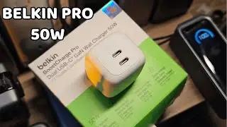 Belkin Pro 50w: Compact, Decent Function, Excellent Power Distribution | Belkin BoostCharge Pro 5...