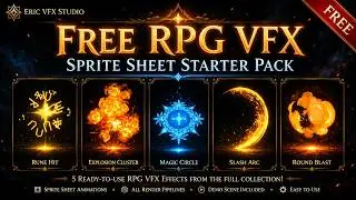 Free RPG VFX Sprite Sheet Starter Pack