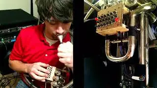 MIDI controller tuba demo