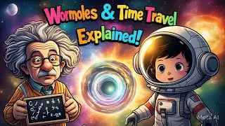 Wormhole Kya Hota Hai?| Time travel & Einstein Ki Theory | #animation #trending #dhruvrathee #dhruv