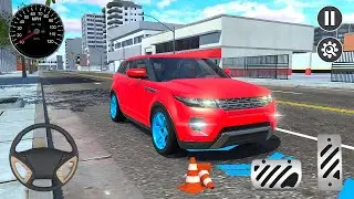Real 3d Car Parking 3d Drift Online  - Yellow Range Rover Evoque SUV | Simulation Car Park gameplay
