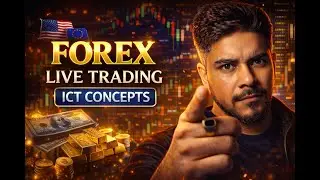 🔴LIVE Trading ICT CONCEPTS- FOREX- GOLD- CRYPTO 15th Jan 26