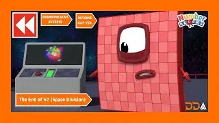 The End of S7 (Space Division) | Numberblocks Reverse | Reverse Clip Version (S07E15)