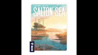 Cómo se juega y Opinión de Salton Sea - Tutorial Juego de Mesa (Editorial Devir)