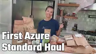 A Realistic Azure Standard Haul - Cost Breakdown!  #fypage #groceryhaul #realistic