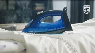 Philips OptimalTEMP guarantee no burn, no creases on all ironable garments
