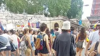 Gay Pride Festival Bologna City, Italy