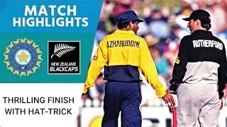 India vs New Zealand | Match Highlights | Thrilling Finish With Hat-Trick & Fleming&rsquo;s 90! On Debut