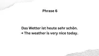 10 Essential German Phrases You Must Know 🇩🇪 | Learn German for Beginners (A1_A2_B1)