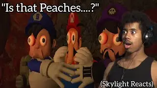 PEACH IS PROBABLY THE NEXT ARC MONSTER! | SMG4: Let’s Go Visit Peach | (Skylight Reacts)