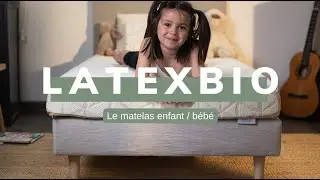 Le matelas enfant / b&eacute;b&eacute; 100%  latex naturel - LatexBio