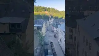 Luxembourg ✨ Panoramic Elevator of the Pfaffenthal ❤️ #trendingshorts #paristamil #view