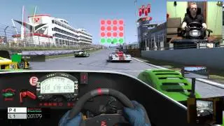 Project CARS - Radical Racer SRS-R3 Prezentacja Logitech Driving Force GT on webcam 1080p