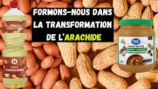 Transformation de l'ARACHIDE en Afrique: Formons-nous!!!