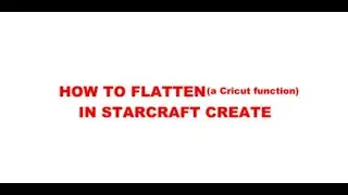 HOW TO FLATTEN JPEG AND PNG FILES IN STARCRAFT CREATE SOFTWARE