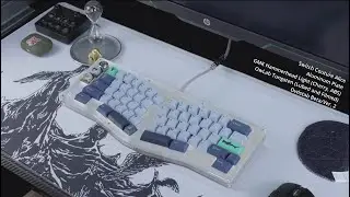 Switch Couture Alice - OwLab Tungsten, GMK Hammerhead || Type Test ASMR