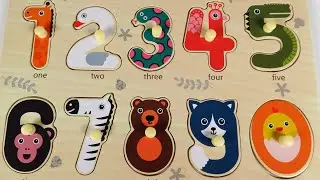 Best Learn Numbers, Counting & Animals Preschool Toddler Toy Learning Video, Kids Learning Video