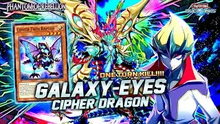 DOUBLE ATTACK OTK!!! NEW GALAXY EYES CIPHER DRAGON [Duel Links]