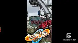 Thorpe park vlog! 28th of August 2020 (Merlin 3 theme park vlogs)
