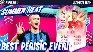 BEST CHEAP SBC EVER! 94 SUMMER HEAT PERISIC PLAYER REVIEW! FIFA 20 Ultimate Team