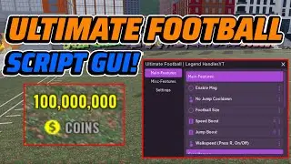 Ultimate Football Script GUI / Hack (MAG, AIMBOT, AUTO CATCH И МНОГОЕ ДРУГОЕ) *PASTEBIN*