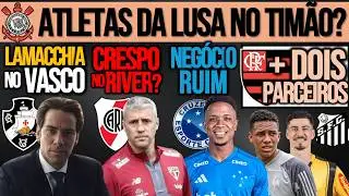 LAMACCHIA PERTO DO VASCO| CRESPO NO RIVER? ATLETAS DA LUSA NO TIM&Atilde;O? SEP, FLA, SINISTERRA, TOTA+