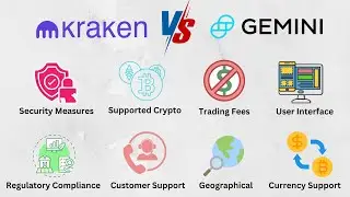 Kraken vs Gemini Comparison Explained in 5 Mins | Which is the Best Crypto Exchange App in 2024?