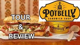 Potbelly Sandwich Shop - Sub Sandwich Restaurant - Tour, Potbelly Review, Potbelly Menu! in 4K!
