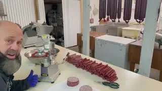 Sausage making with patty maker