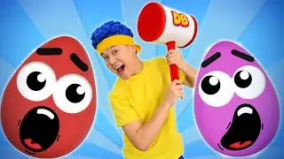 &iexcl;Veamos qu&eacute; hay dentro del huevo sorpresa! | D Billions Canciones Infantiles